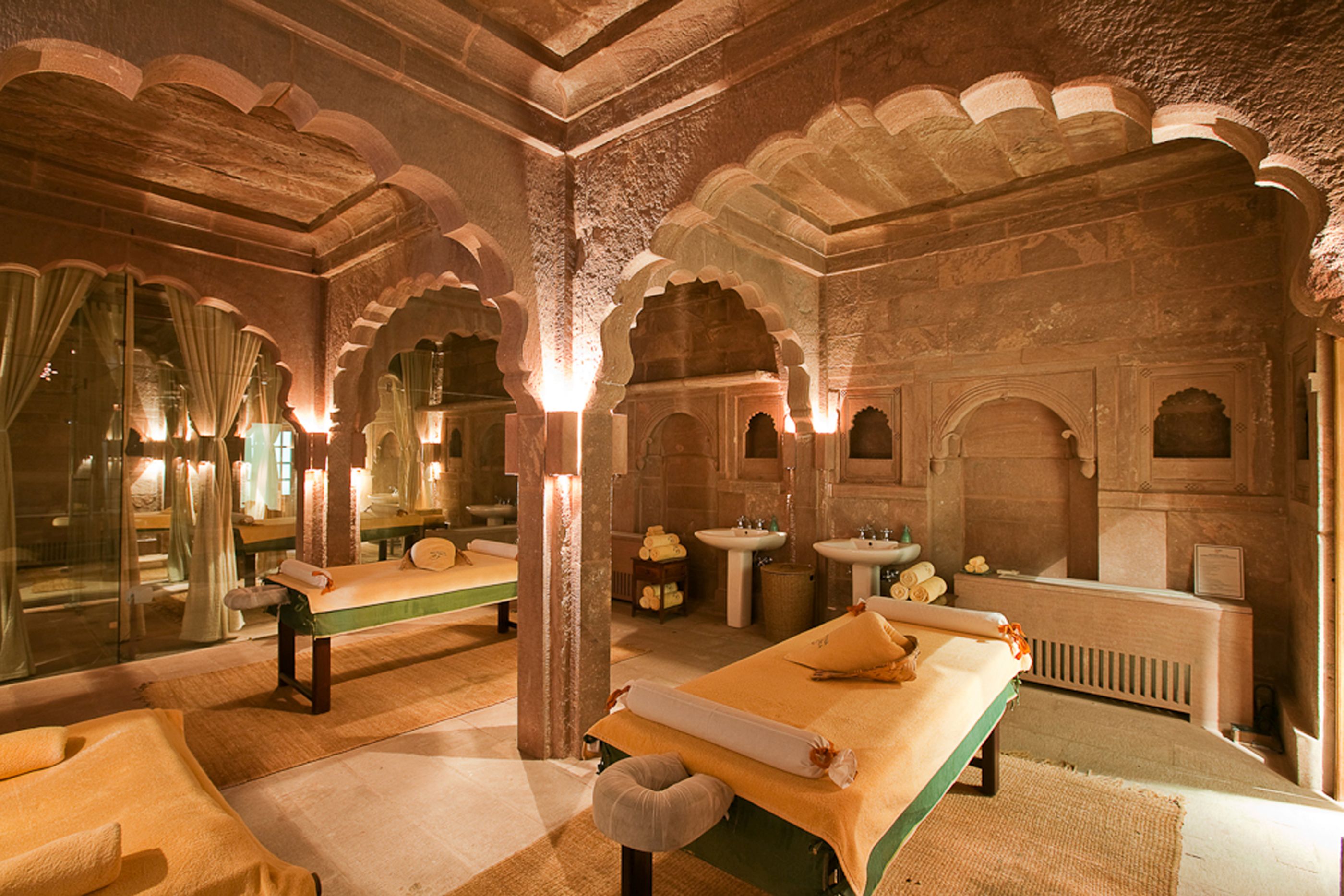 The spa at RAAS Jodhpur in India