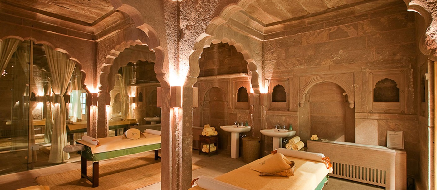 The spa at RAAS Jodhpur in India