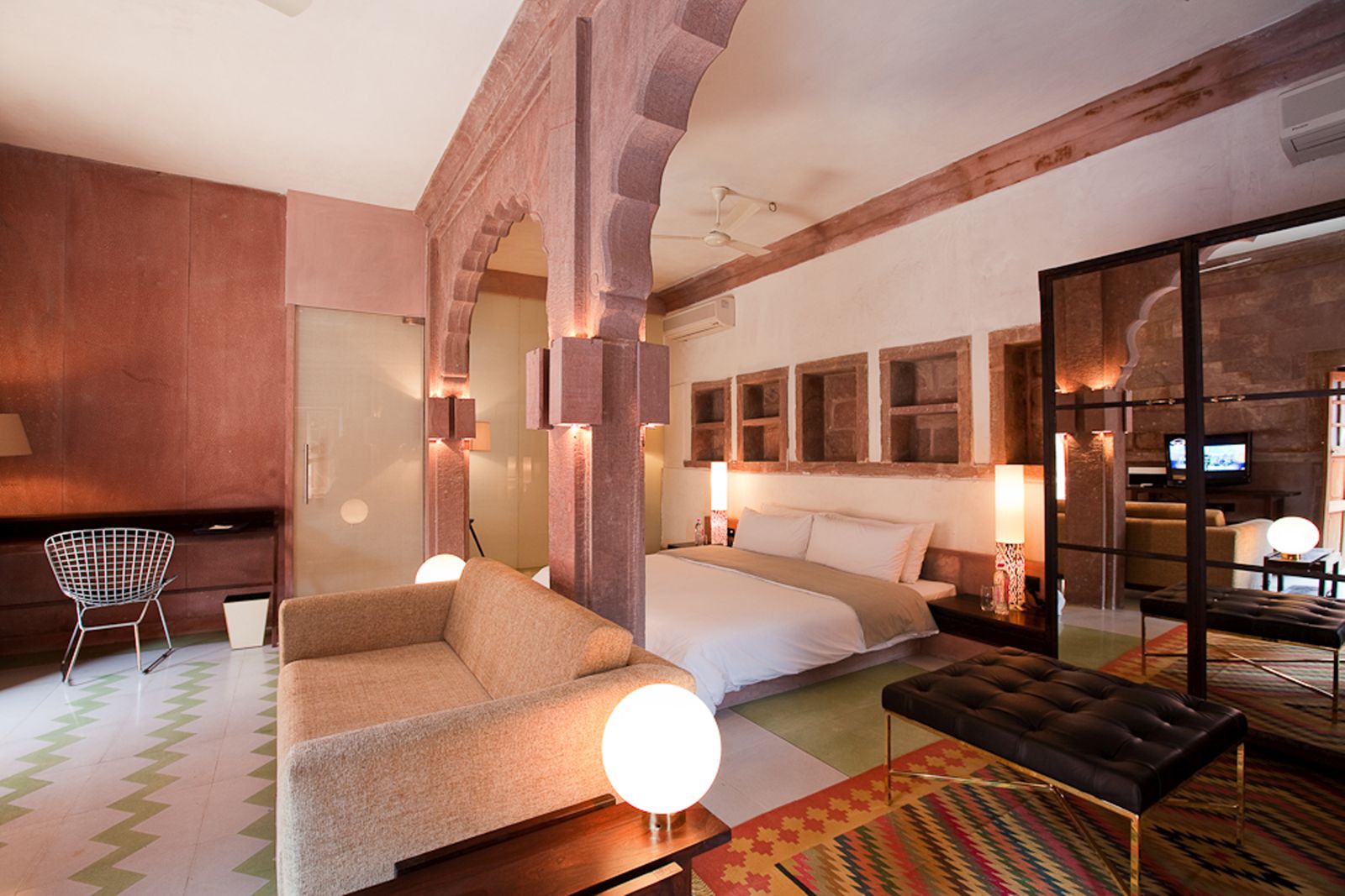 Heritage Suite at the RAAS Jodhpur hotel in India