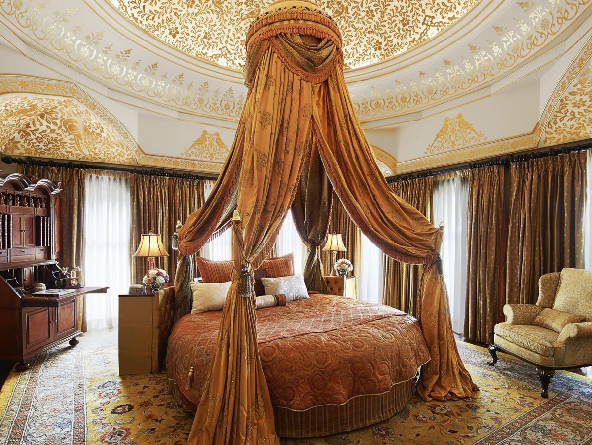 Grand Presidential Suite at the Rambagh Palace in Jaipur