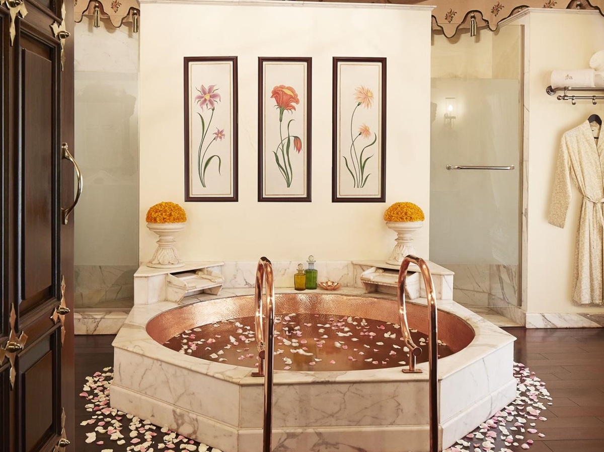 Spa at the Rambagh Palace in Jaipur