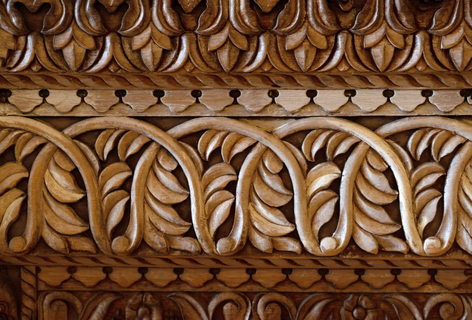 Original ornate carvings within the Six Senses Fort Barwara near Rathambore India