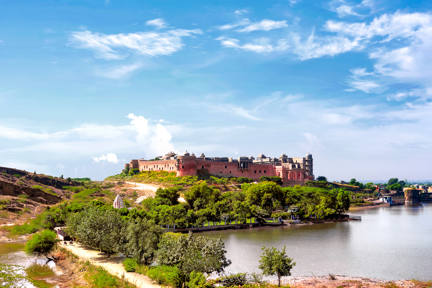 Exterior view of Six Senses Fort Barwara in India
