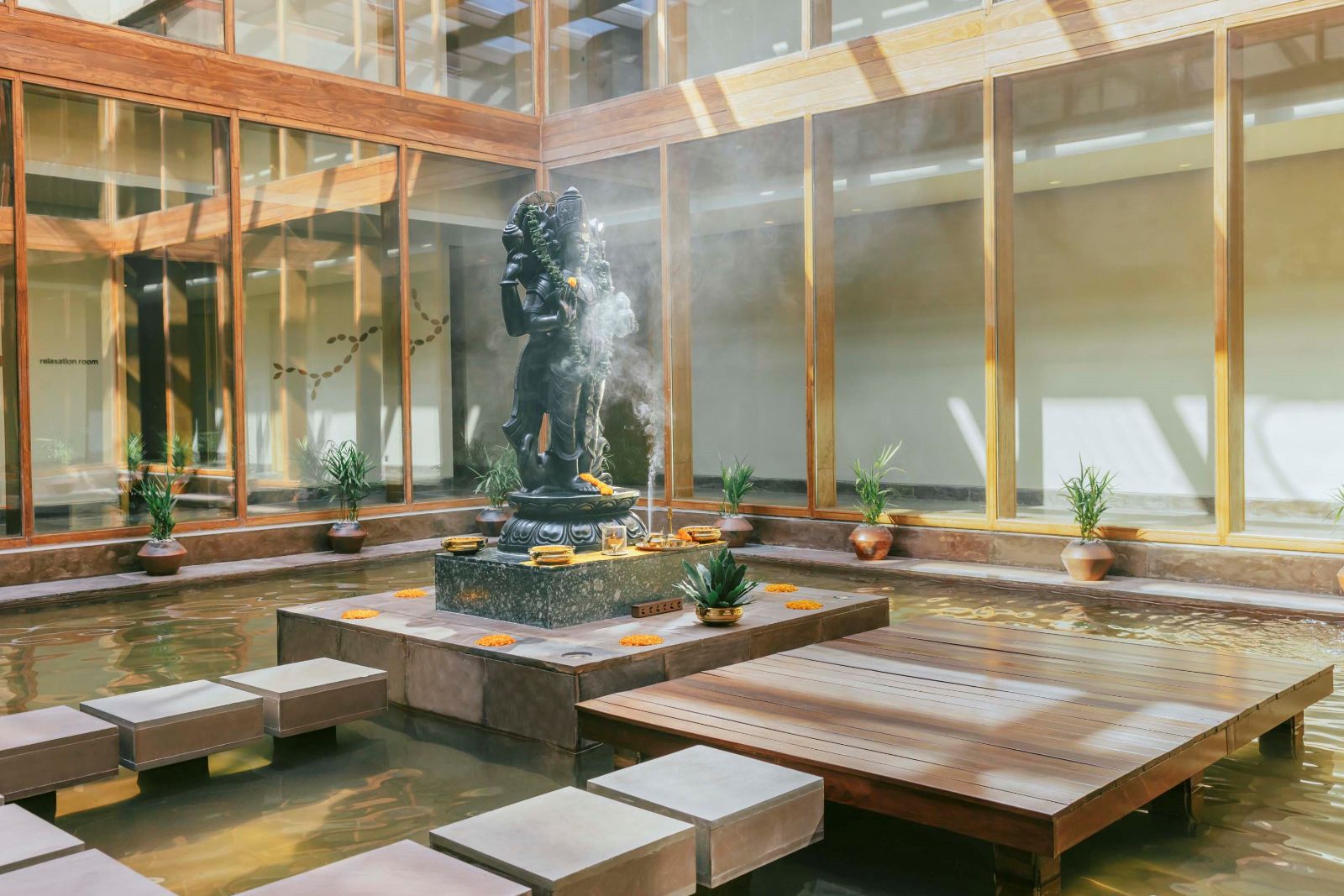 Ayurveda spa centre at Six Senses Vana in Dehradun, India