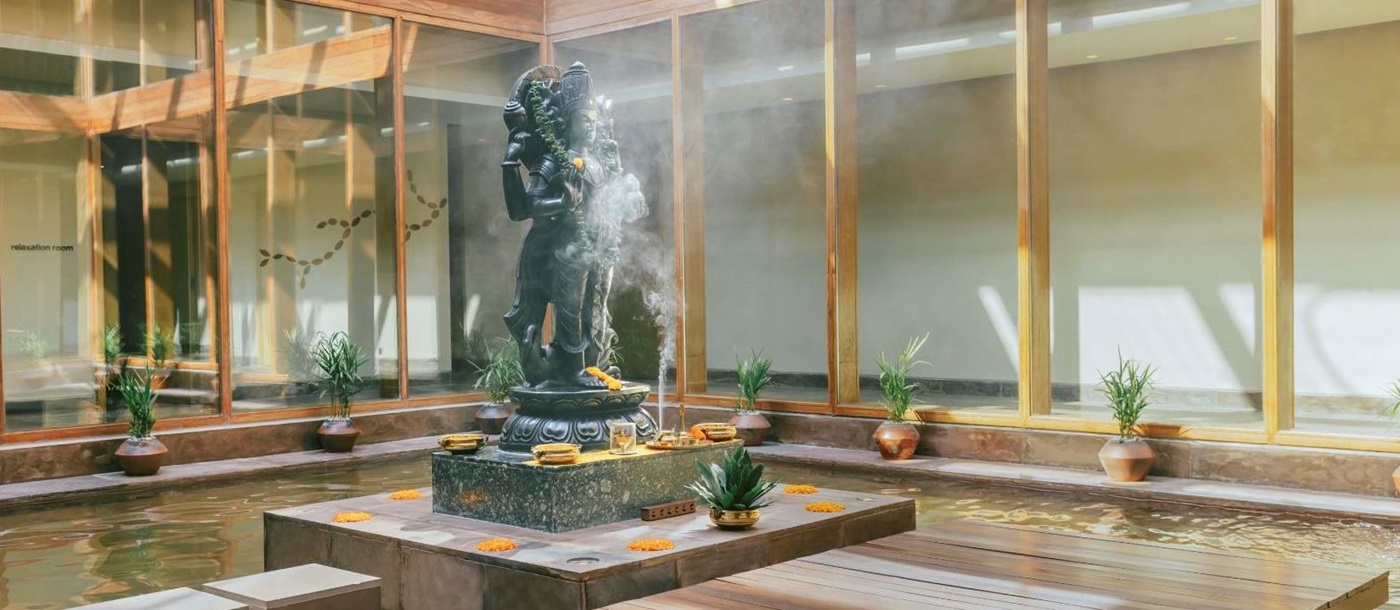 Ayurveda spa centre at Six Senses Vana in Dehradun, India