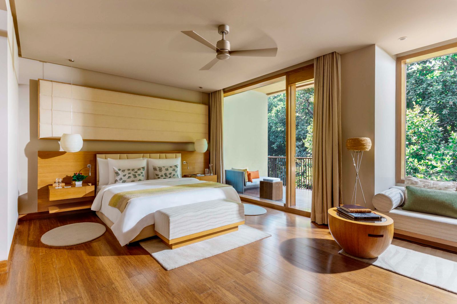 Guest suiteat Six Senses Vana in Dehradun, India