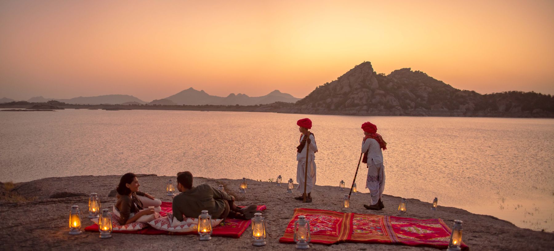 Sundowners at SUJAN Jawai in Rajasthan