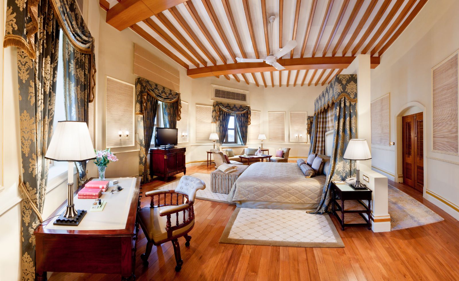 Nizam Suite at Taj Falaknuma Palace in Hyderabad in India