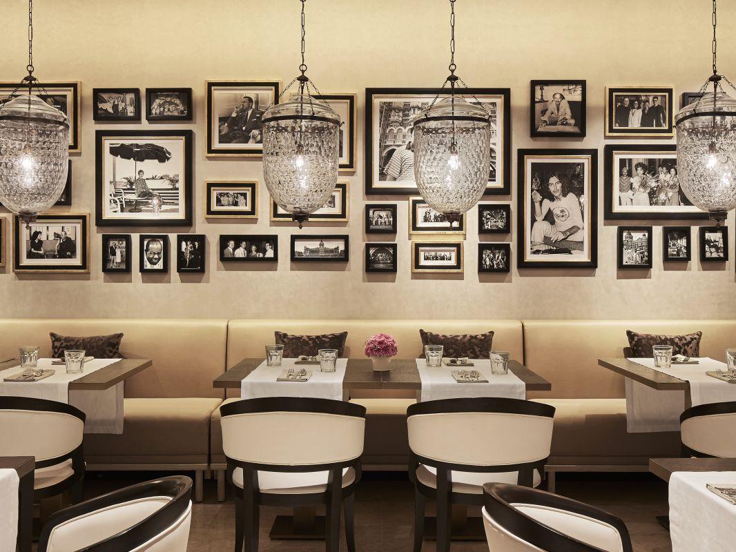 Restaurant at the Taj Mahal Palace hotel in Mumbai