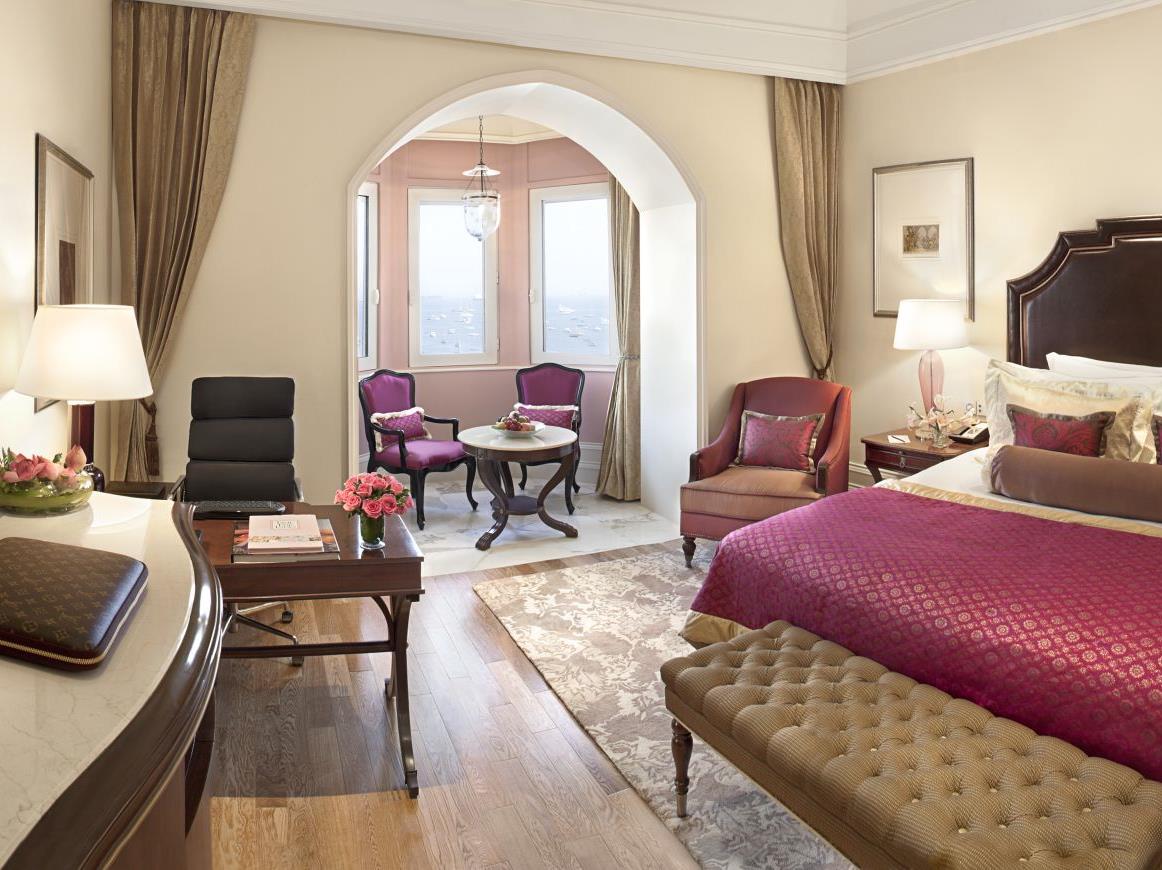 Luxury Grand Room in the Taj Mahal Palace hotel in Mumbai