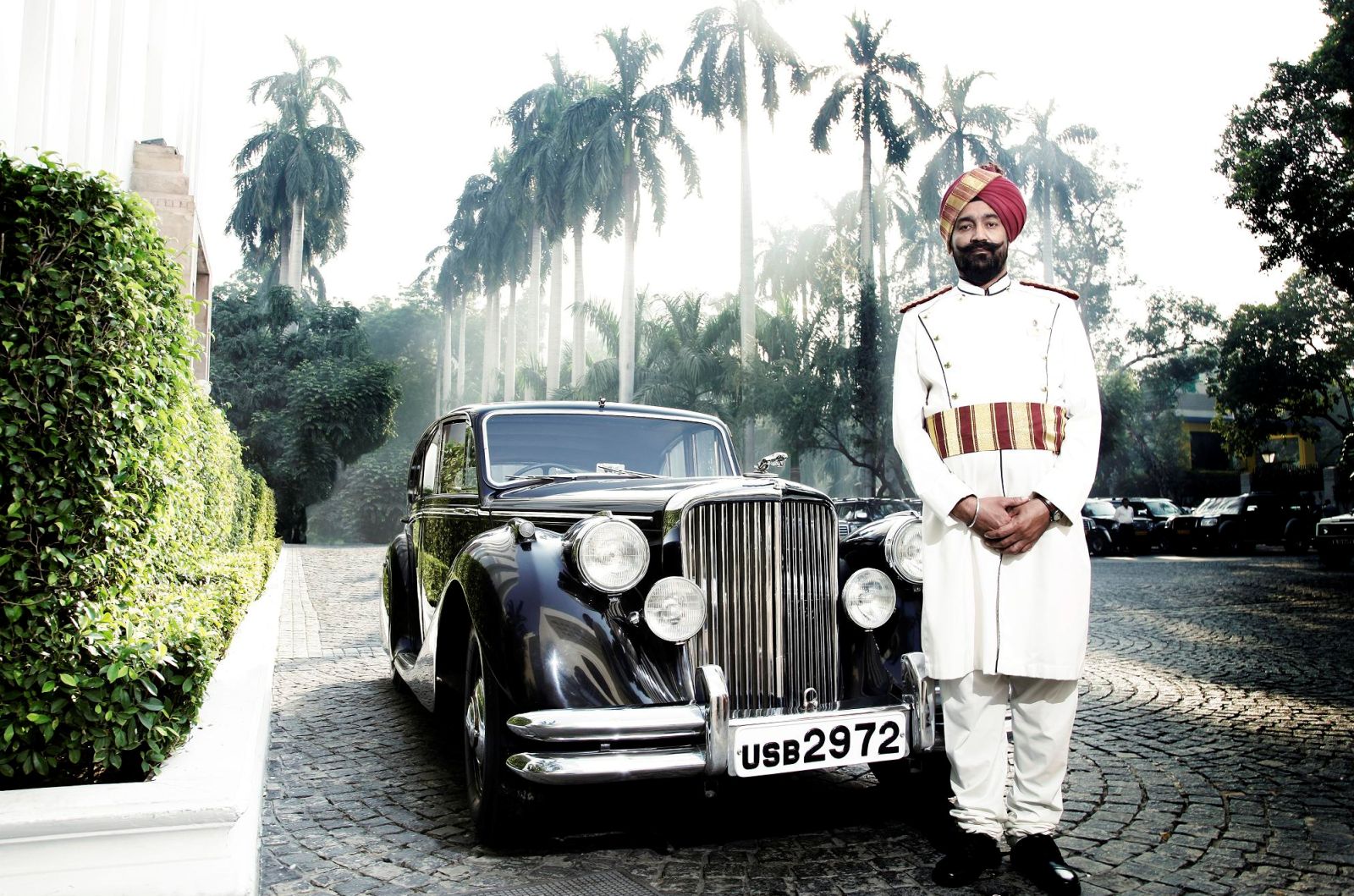 Chauffeur at the Imperial New Delhi