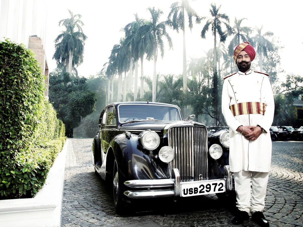 Chauffeur at the Imperial New Delhi