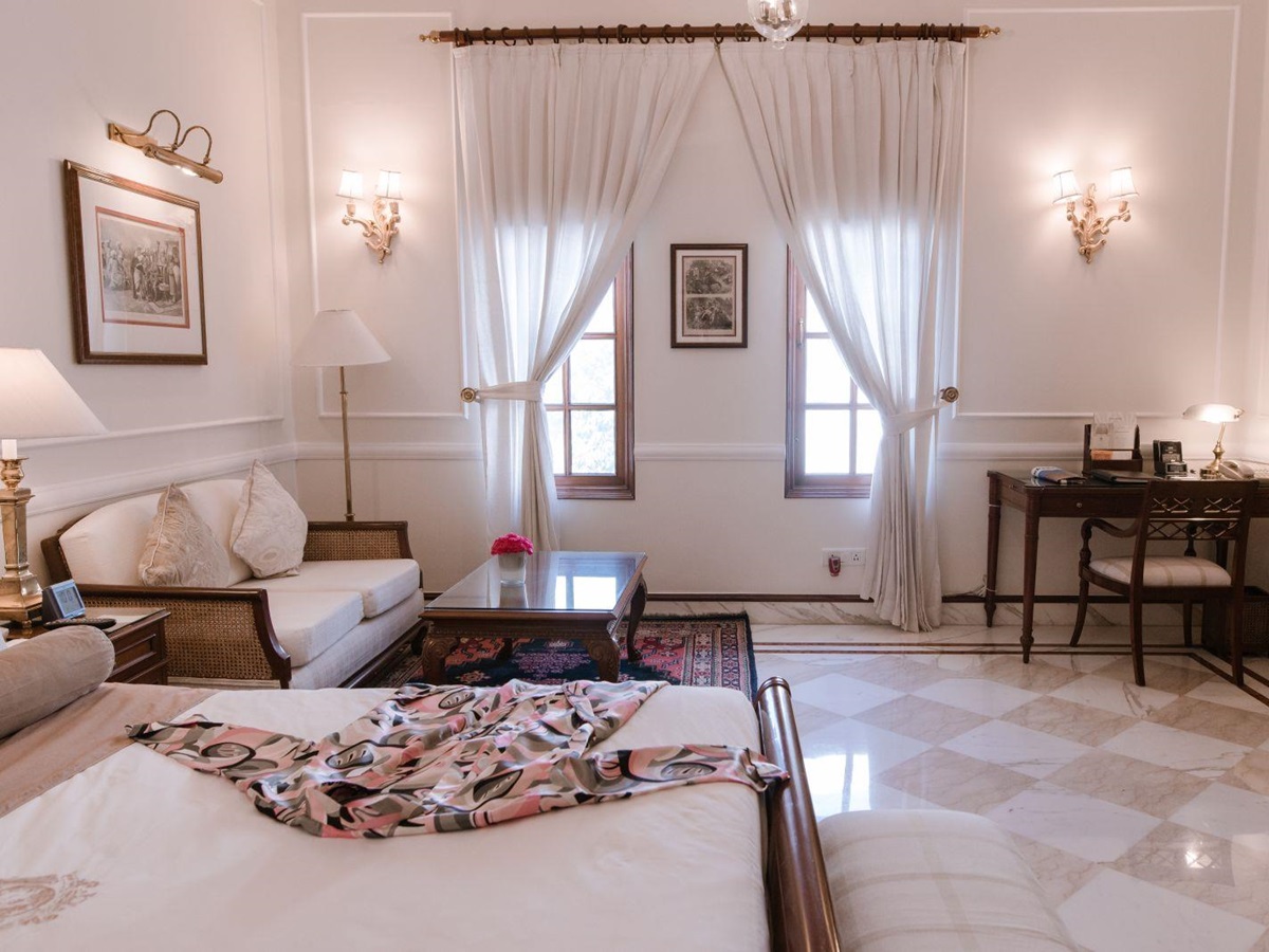 Art deco room at the Imperial New Delhi