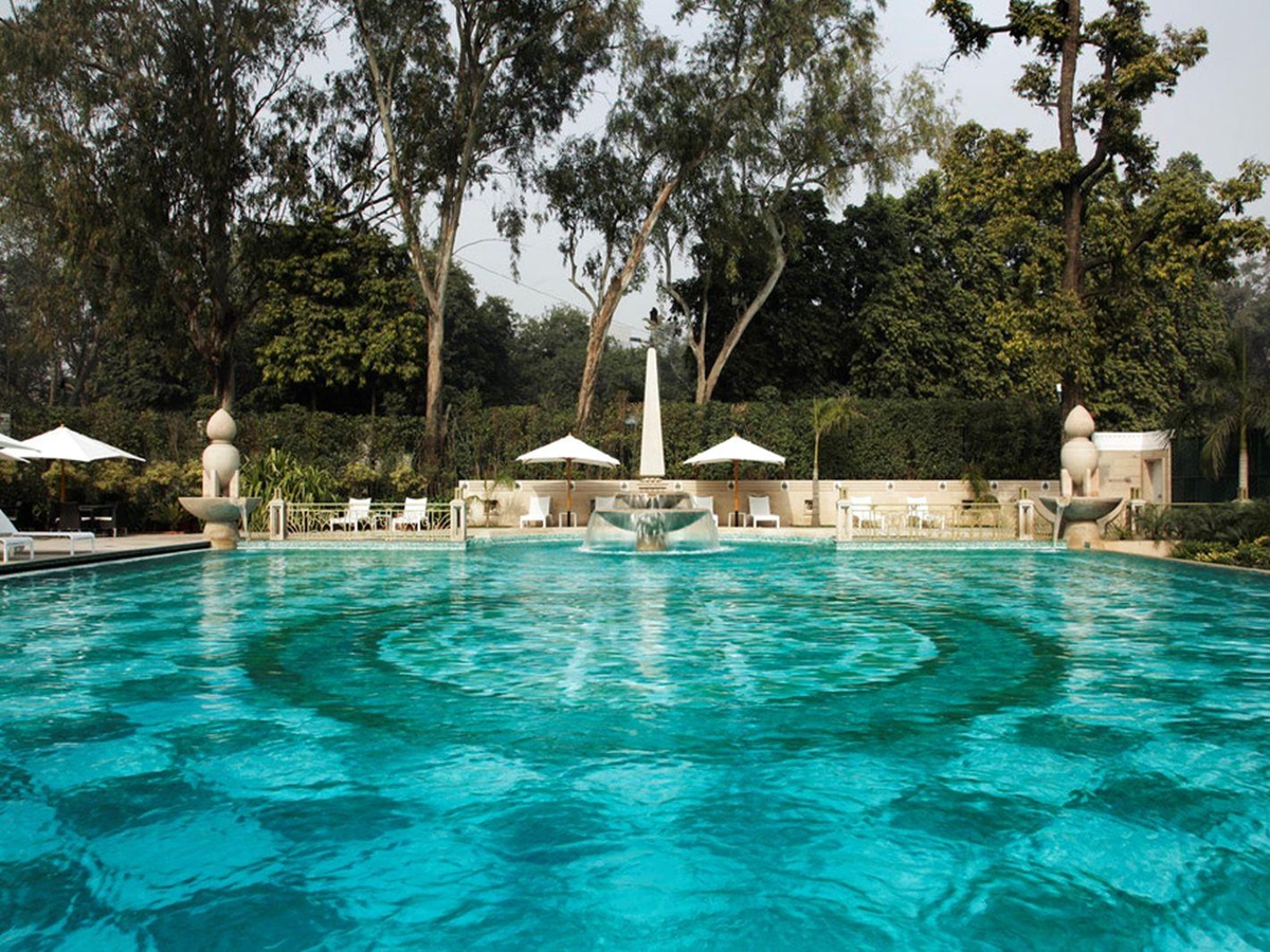 Swimming pool at the Imperial New Delhi