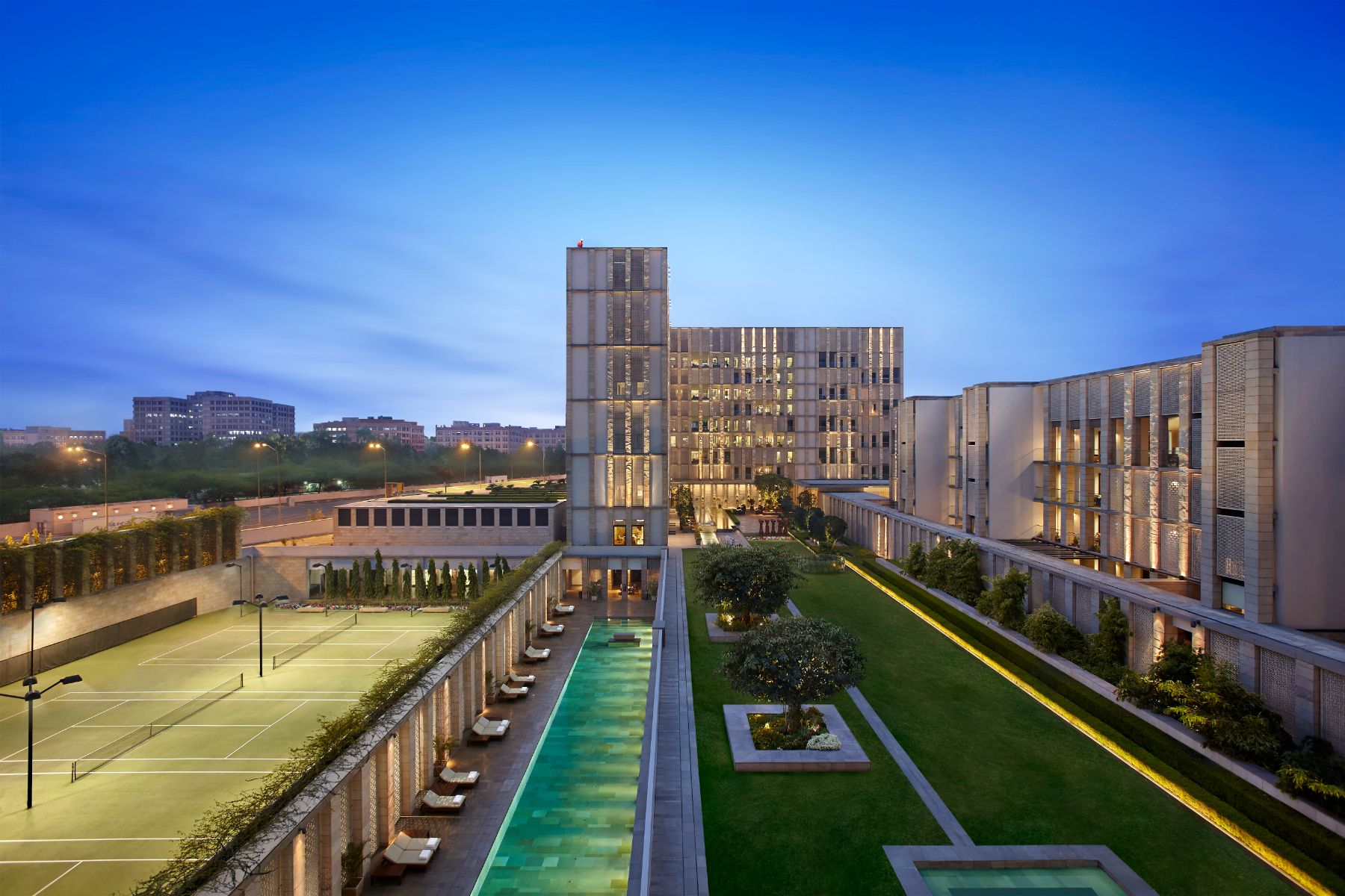 Courtyard at The Lodhi in Delhi