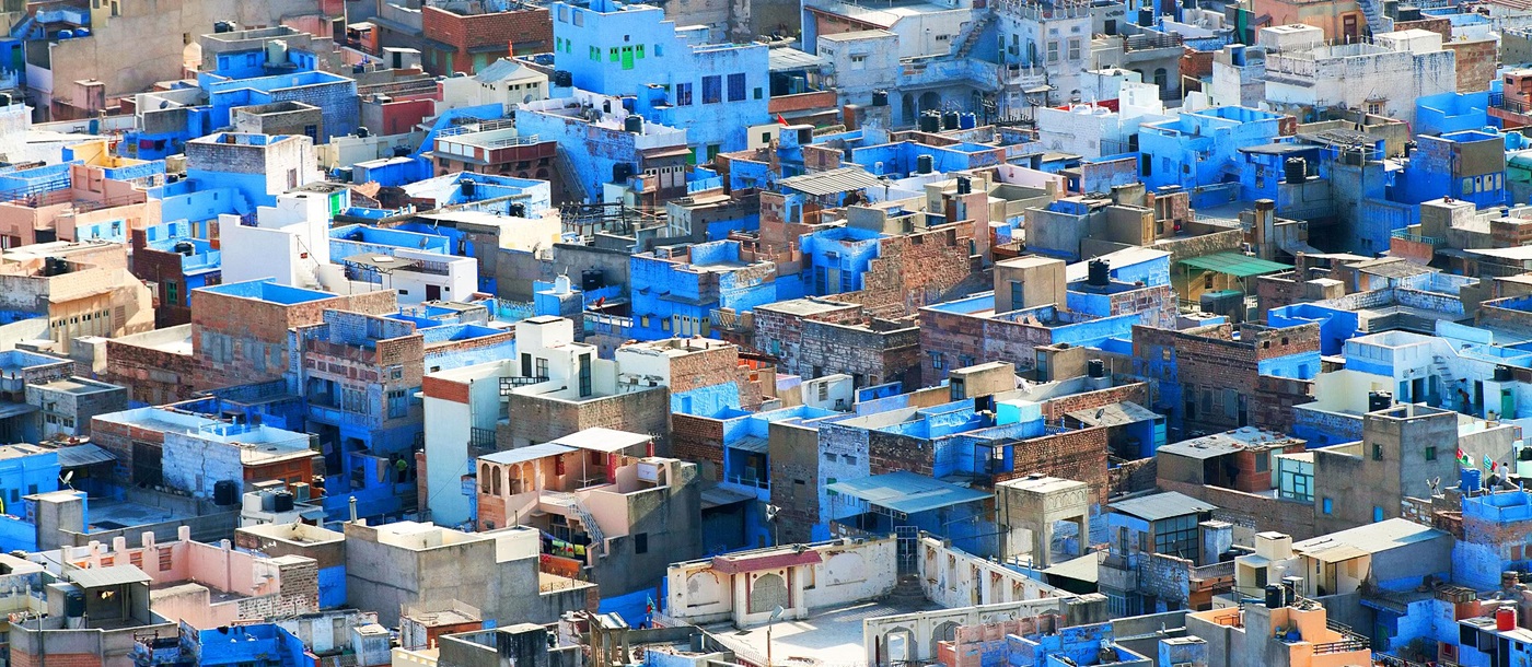 Blue buildings of Jodhpur