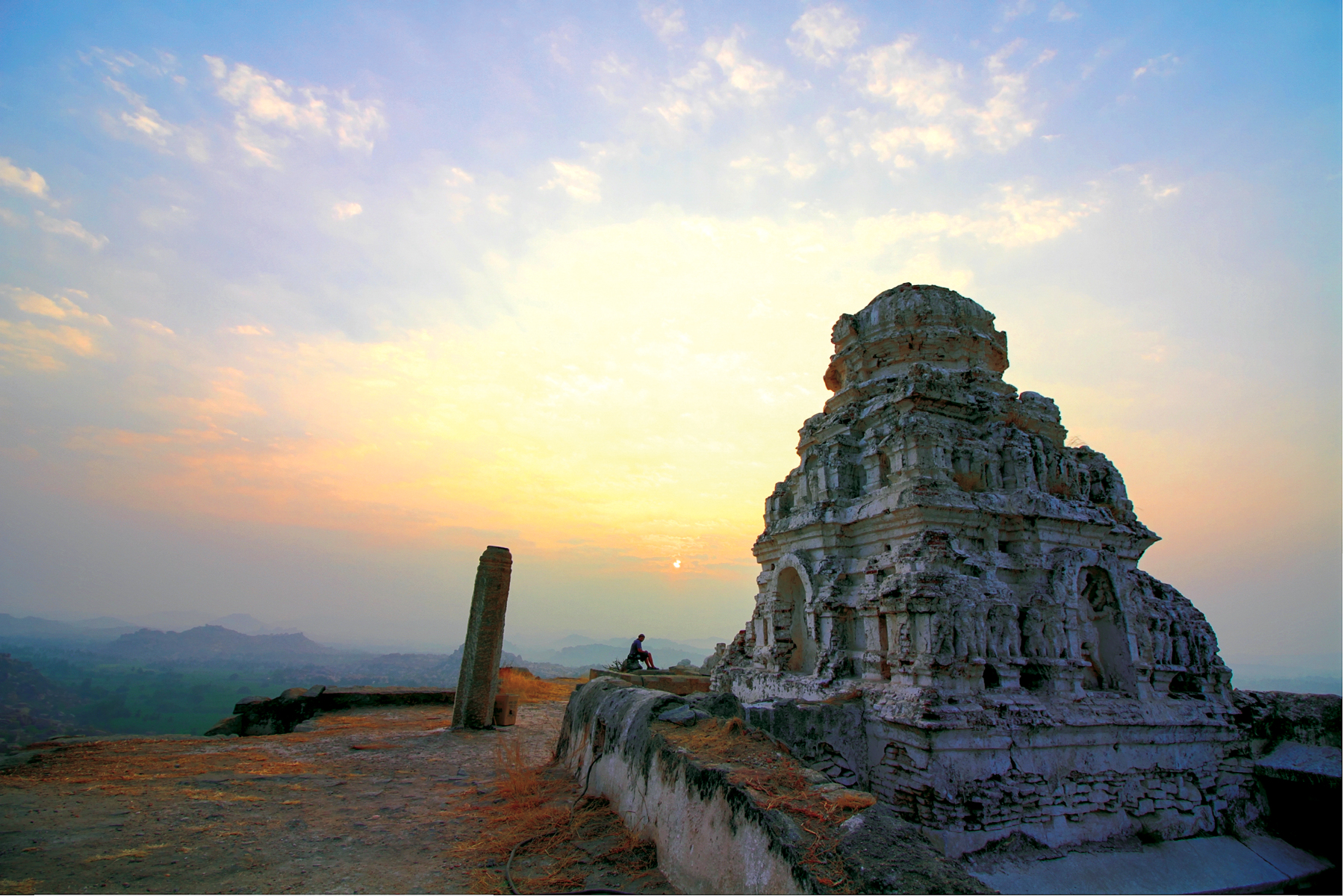 Verbhadra Tample on Matanga Hill in India