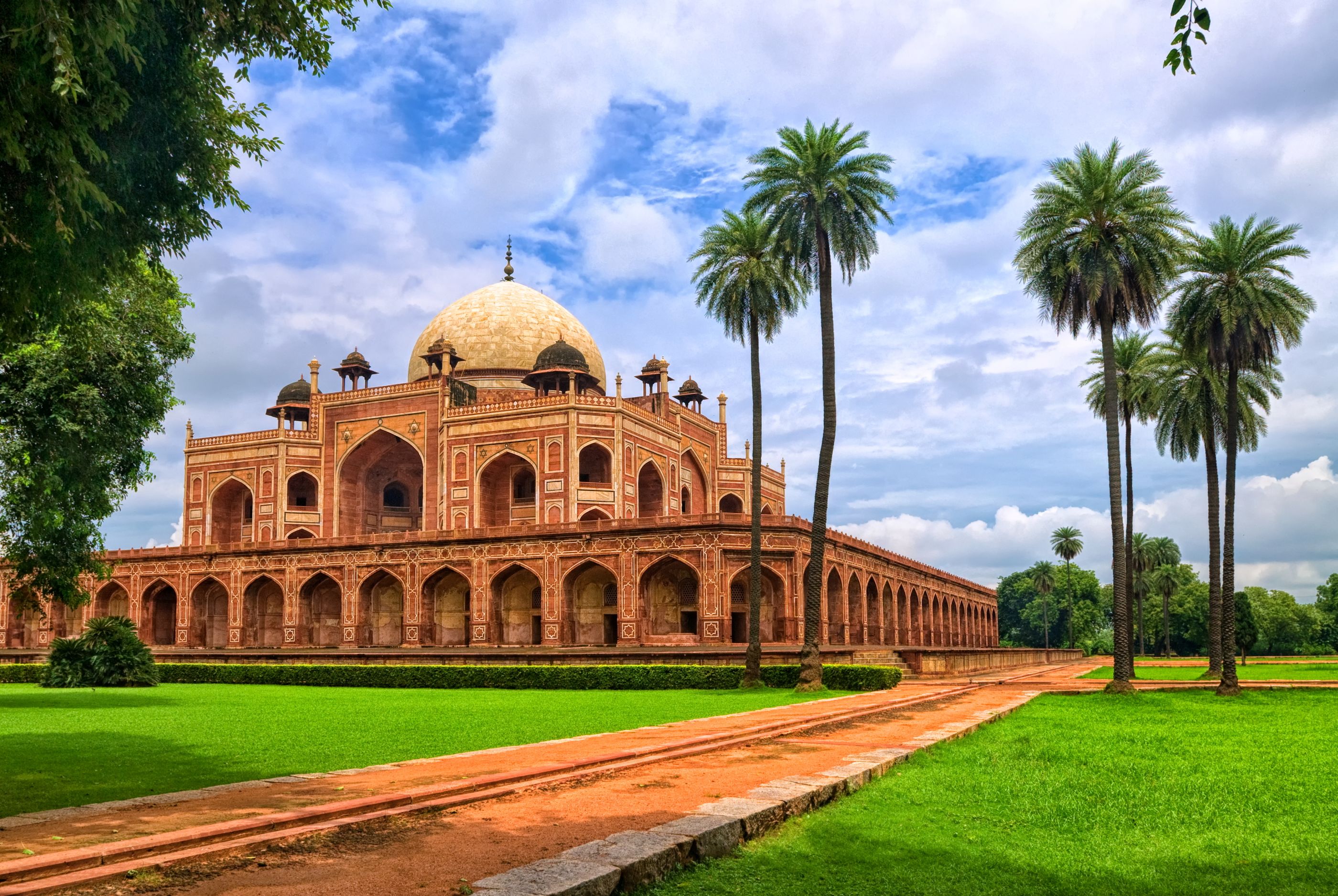 Humayun's Tomb in New Delhi, India