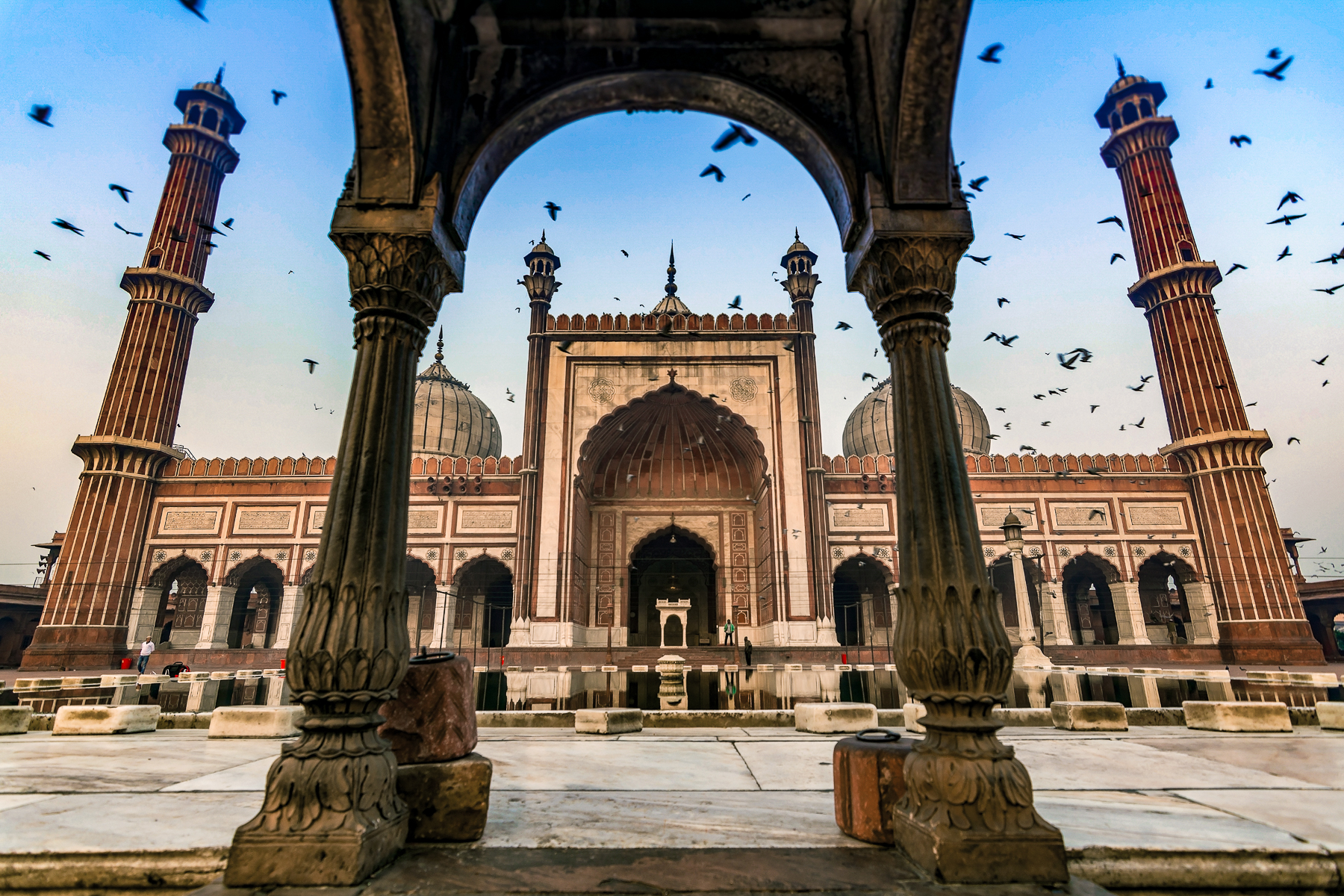 Historic buildings in Delhi's Old Town