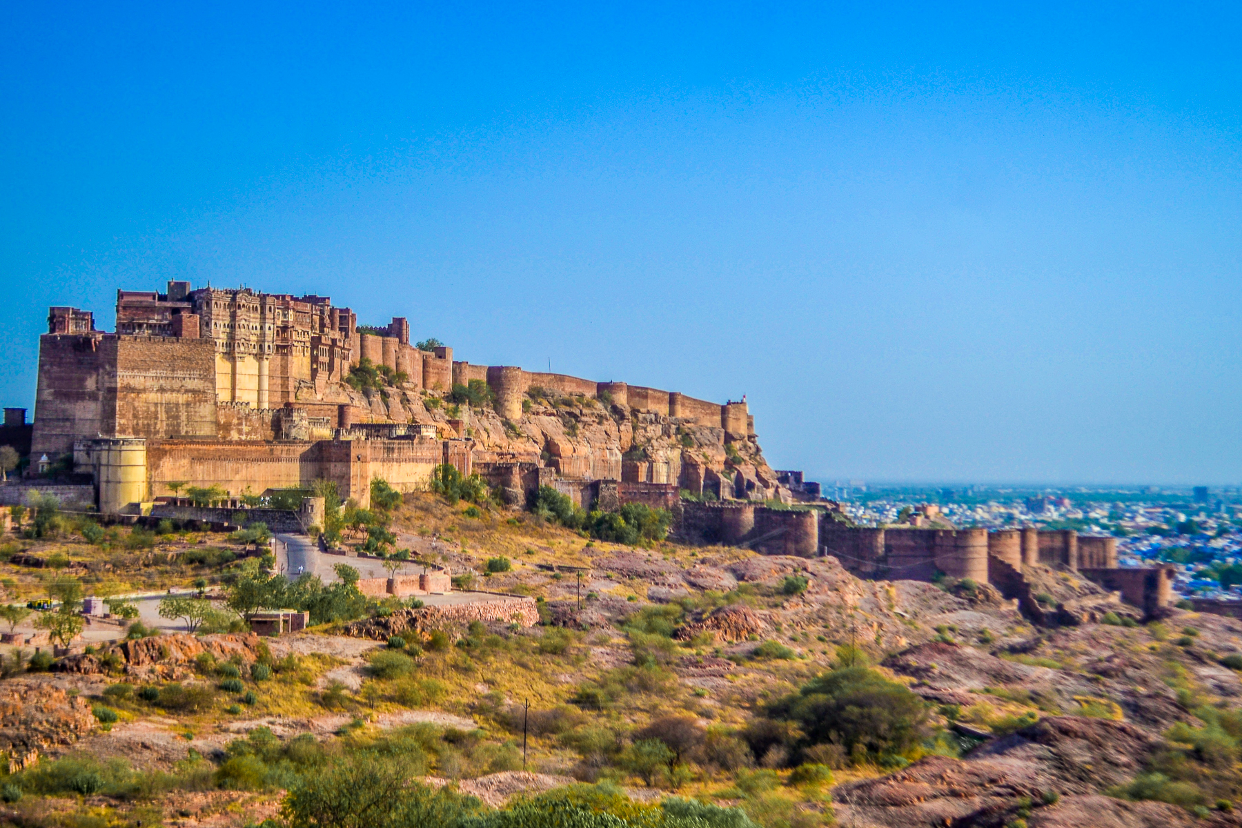 Exterior view of Jodhpur Fort