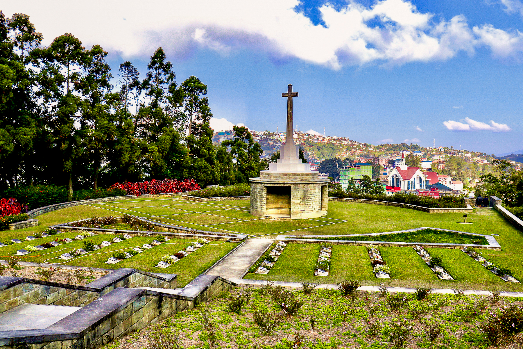 Kihoma war memorial in India