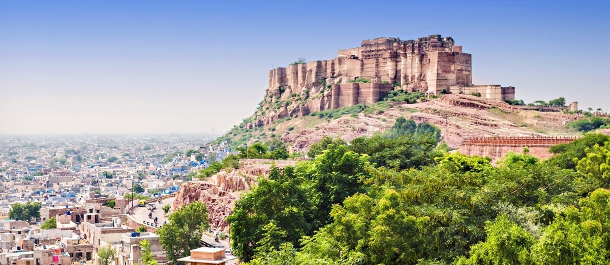 Mehrangarh Fort in Jodhpur, India