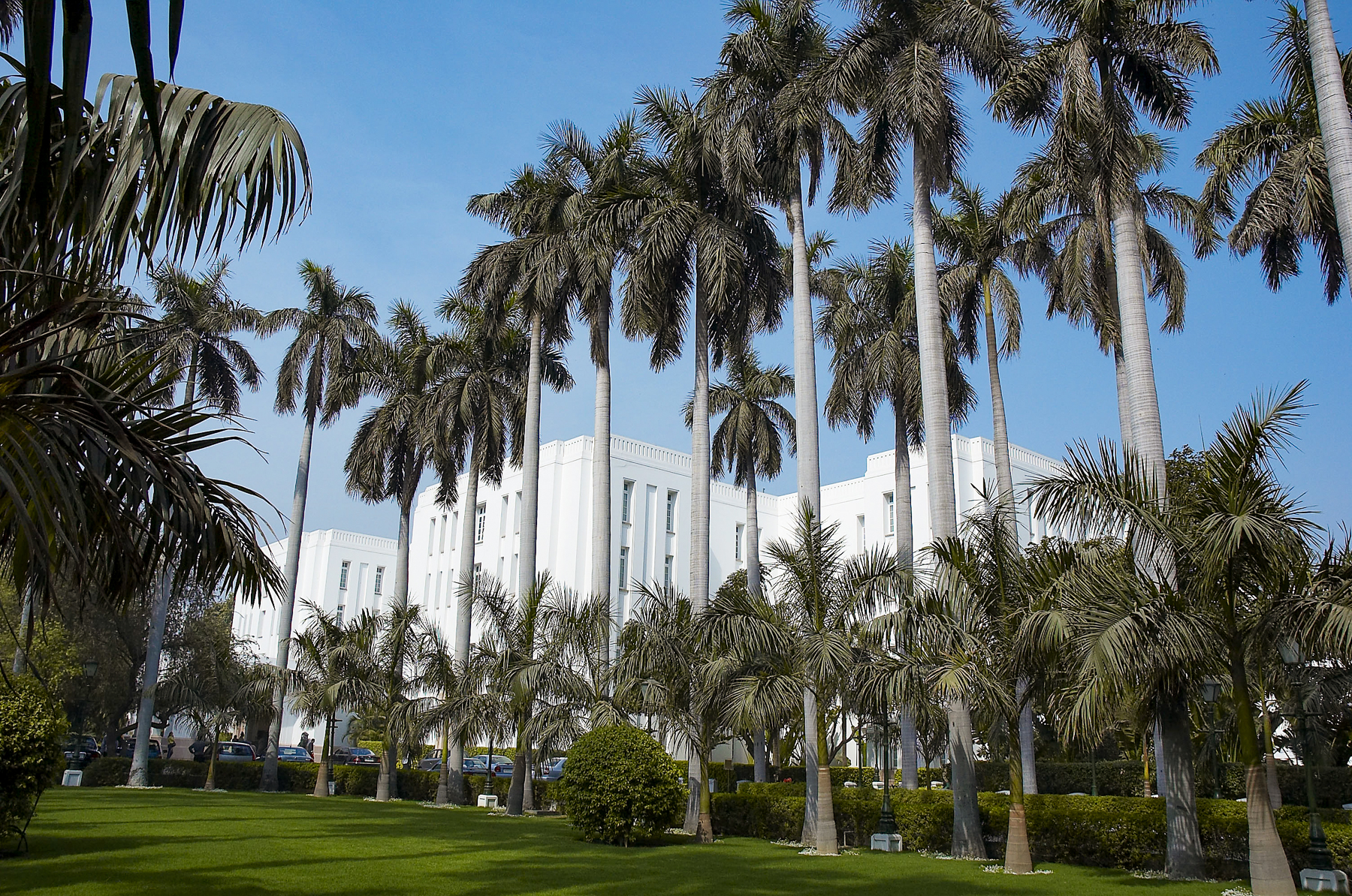 Exterior view of The Imperial hotel in Delhi