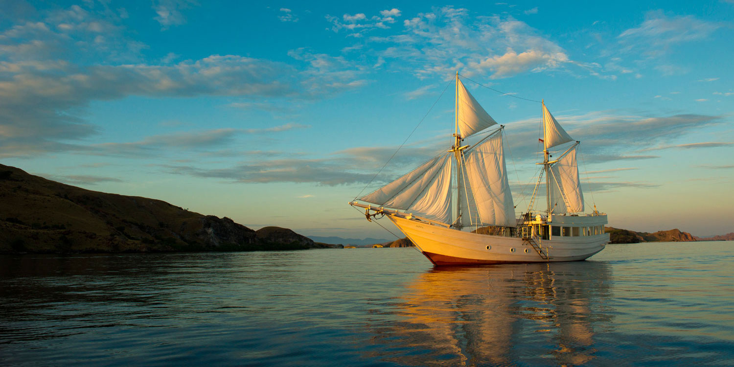 sailing at Alexa, Indonesia