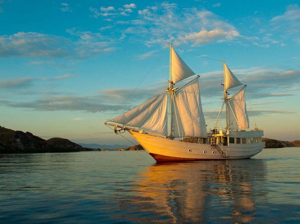 sailing at Alexa, Indonesia