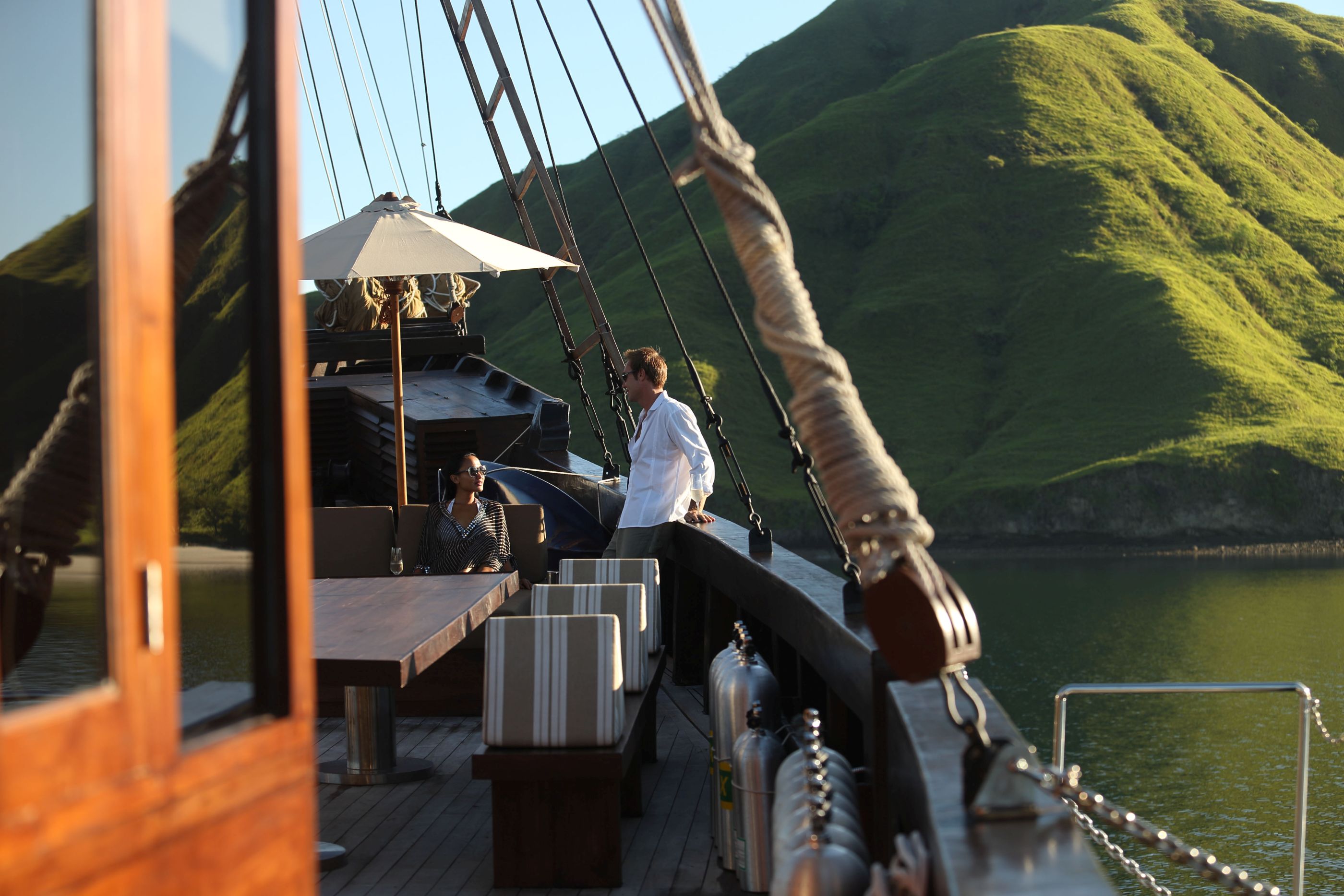 starboard of Alila Purnama, Indonesia