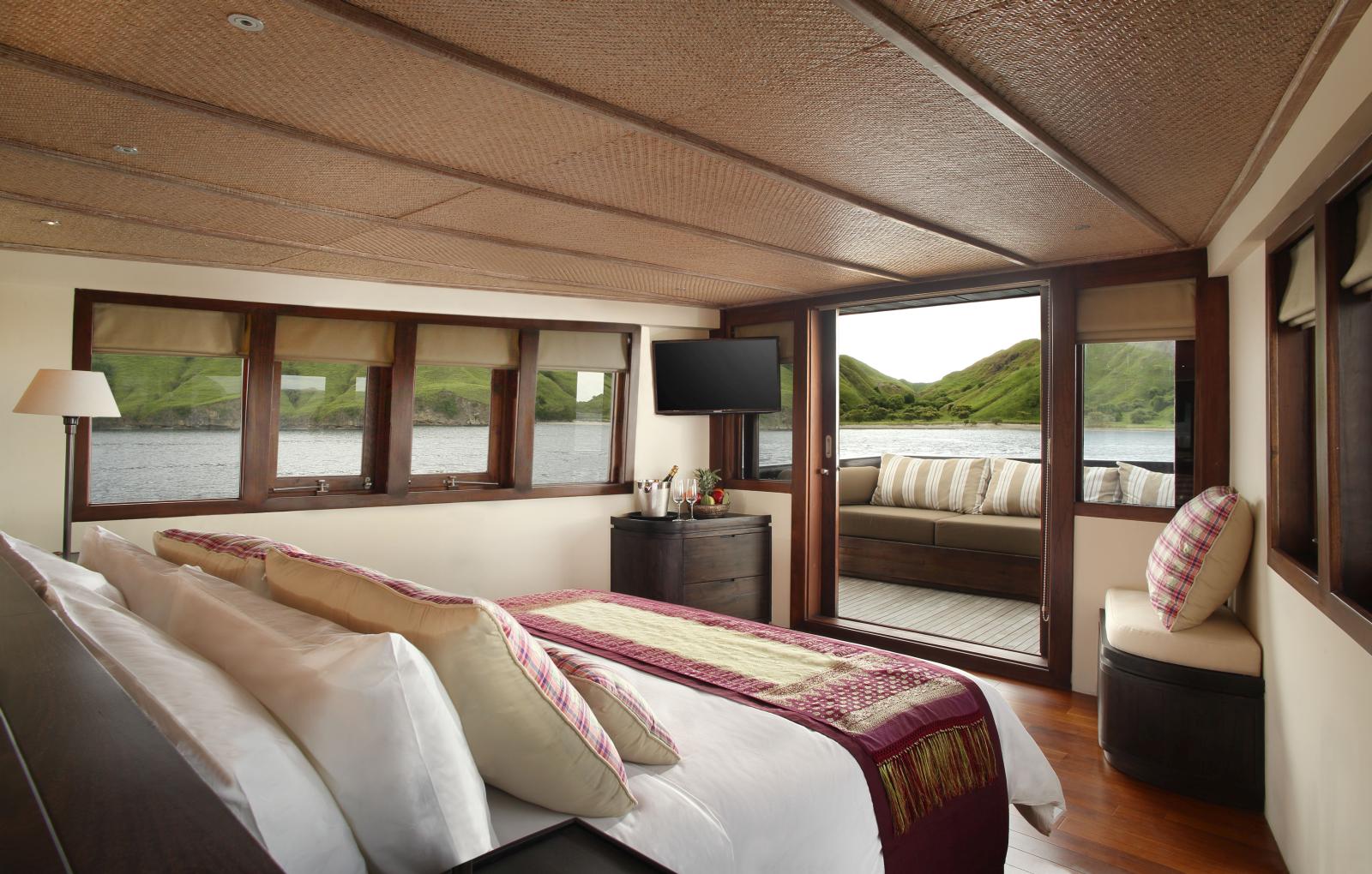 master suite of Alila Purnama, Indonesia