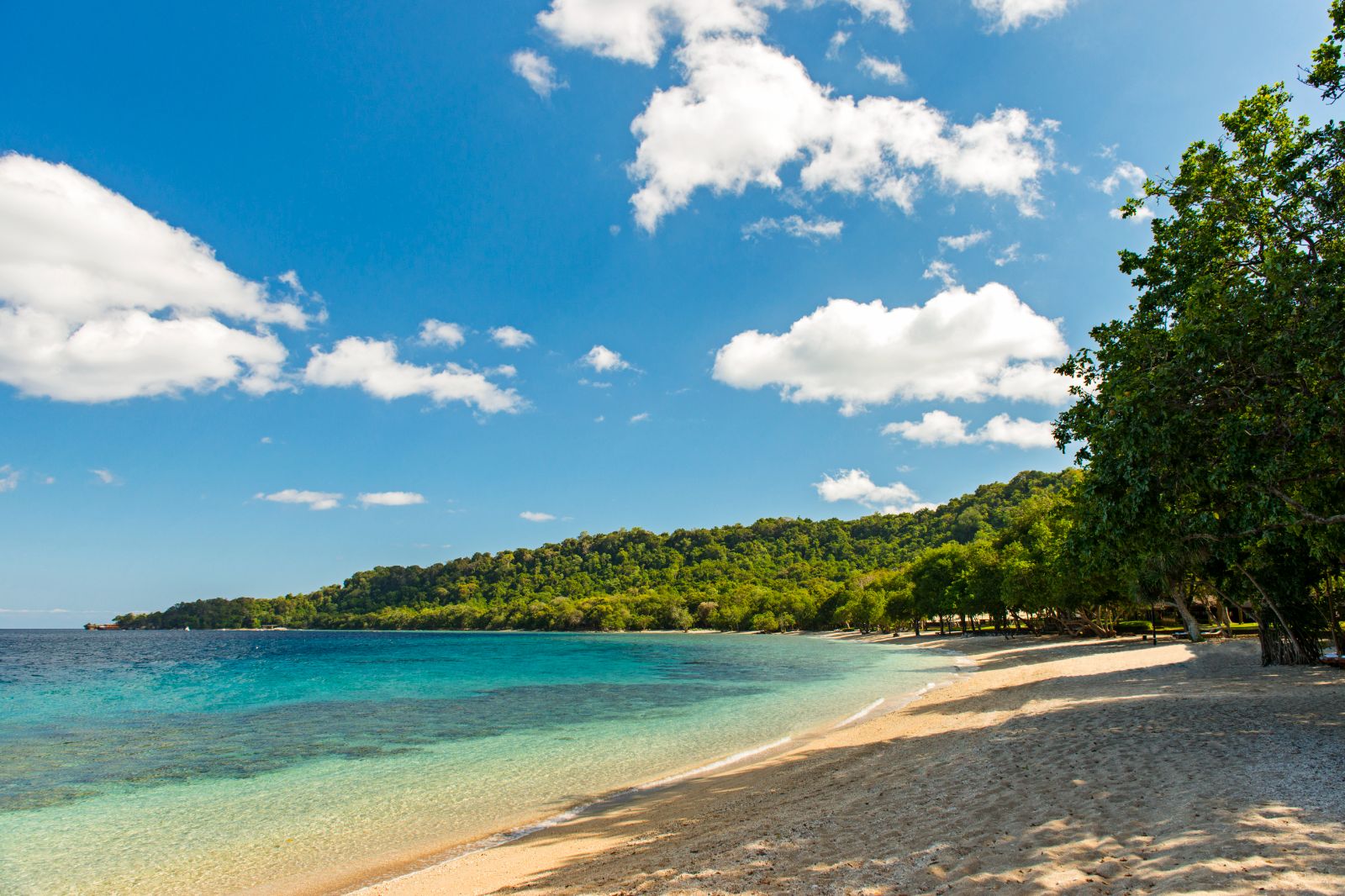 Amanwana beach on Moyo Island