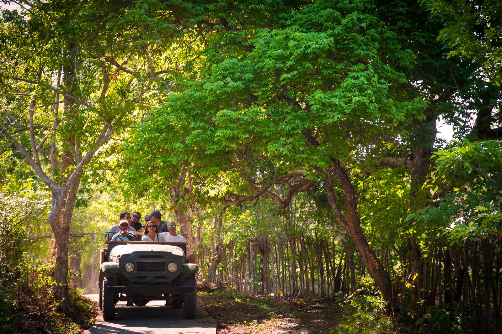 Jeep excursion from the Aqua Blu in Indonesia