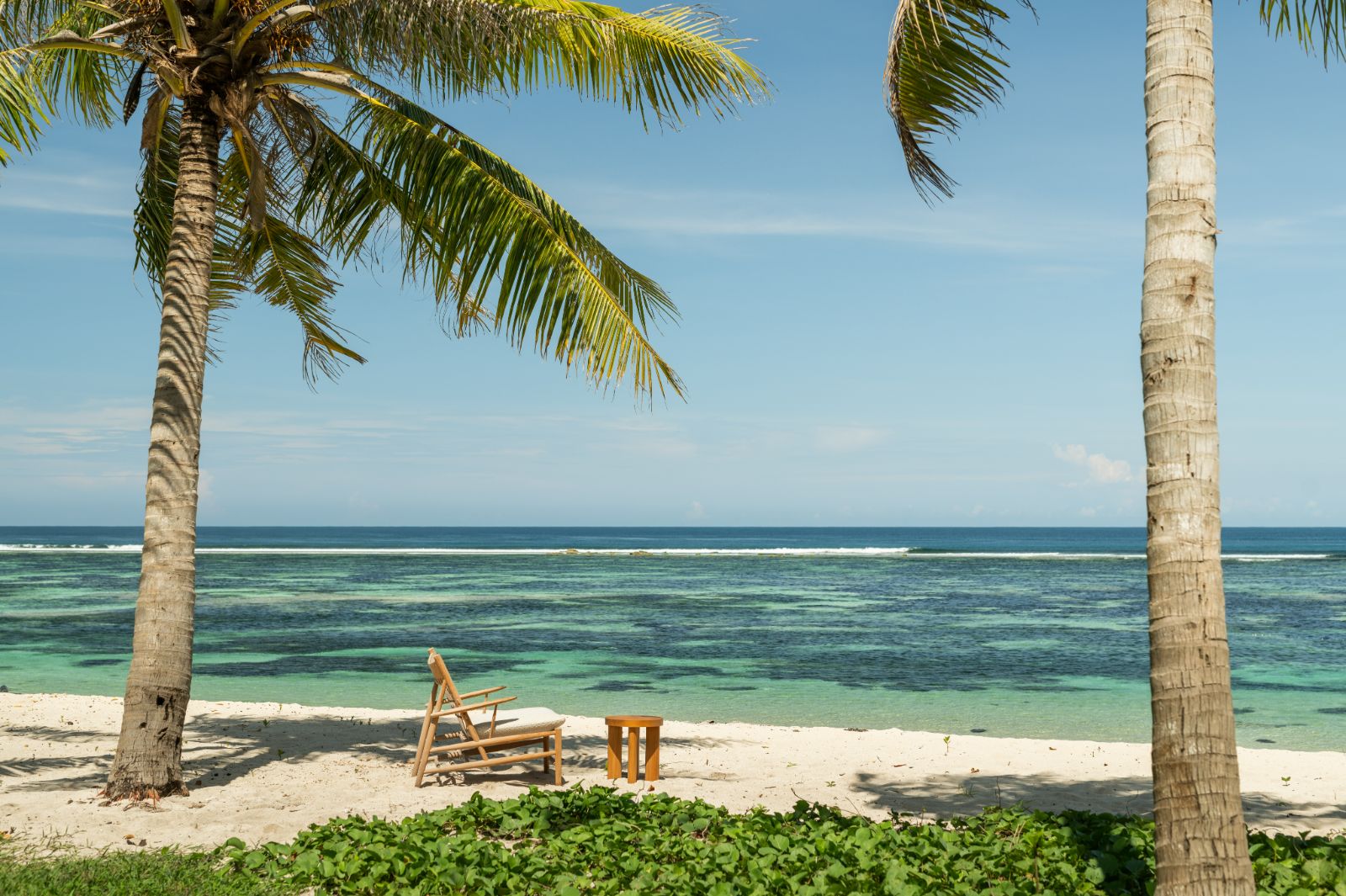 Beachfront at Cap Karoso resort on the island of Sumba in Indonesia