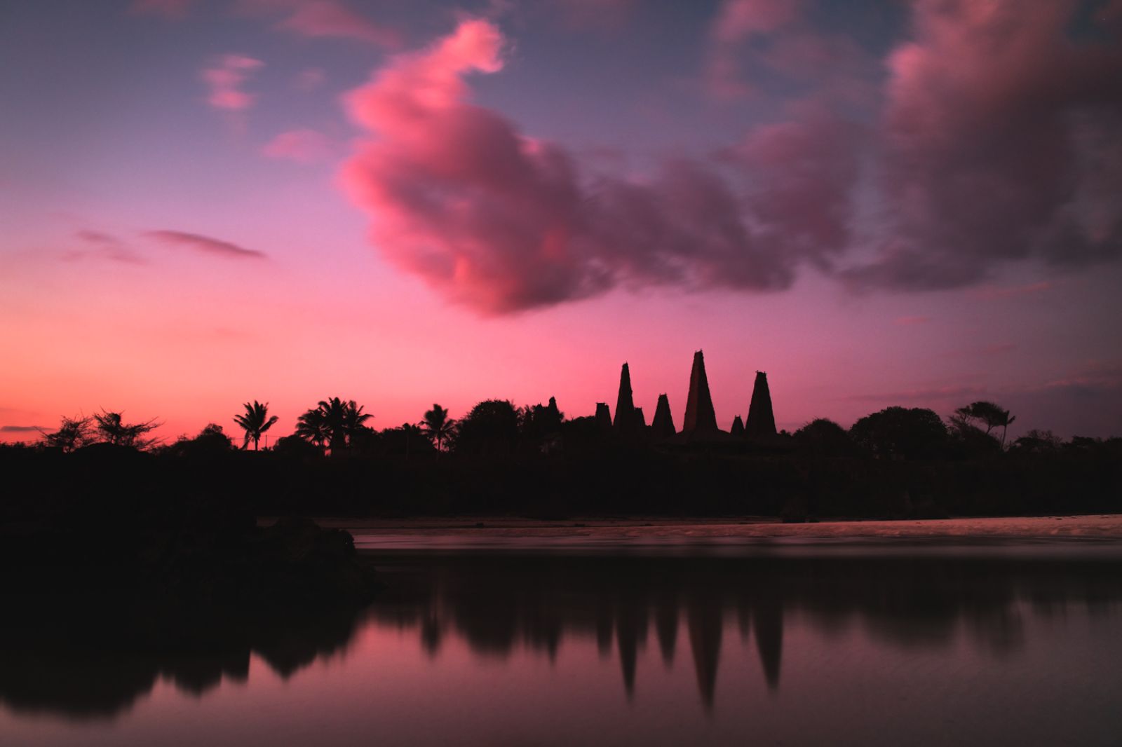 Exterior view of Cap Karoso resort on the island of Sumba in Indonesia