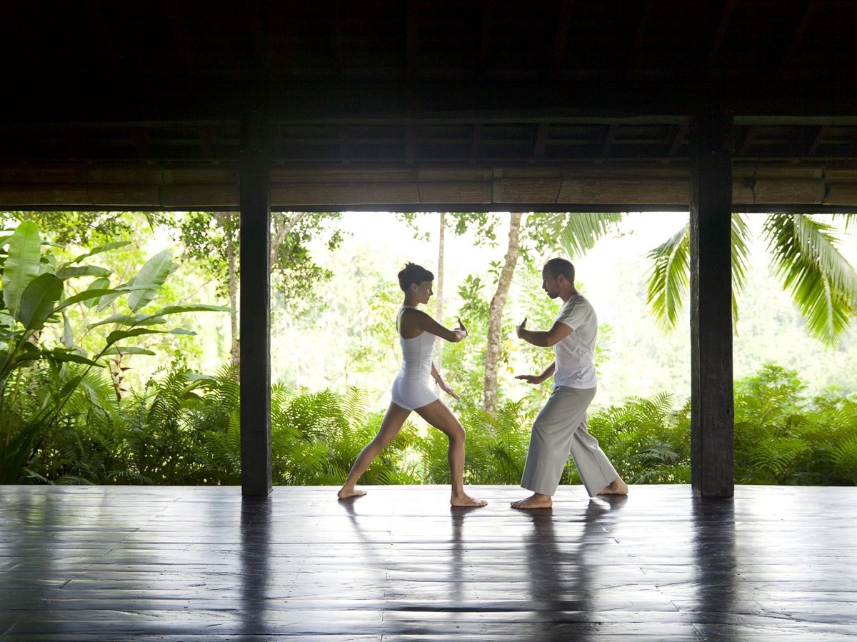 Qigong at Como Shambhala, Indonesia