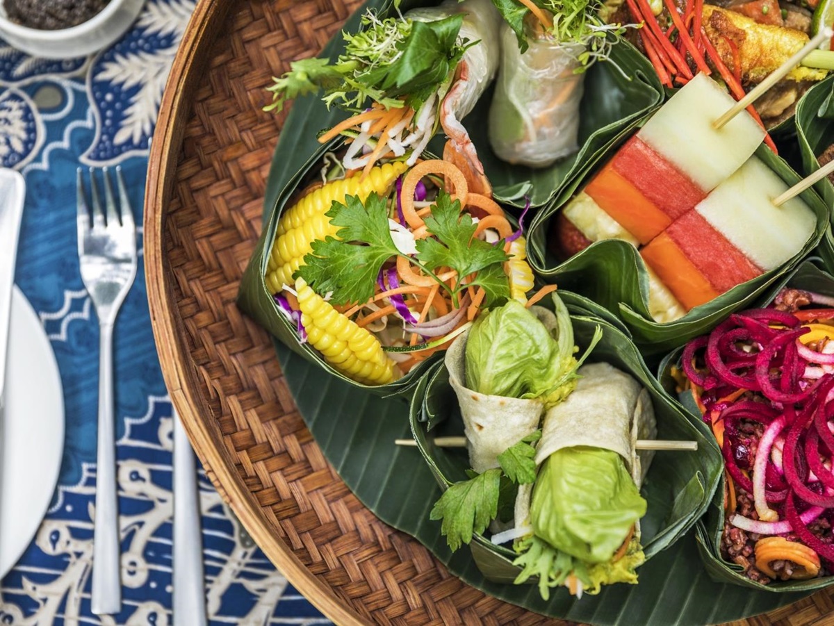 Refreshing snacks at COMO Shambhala