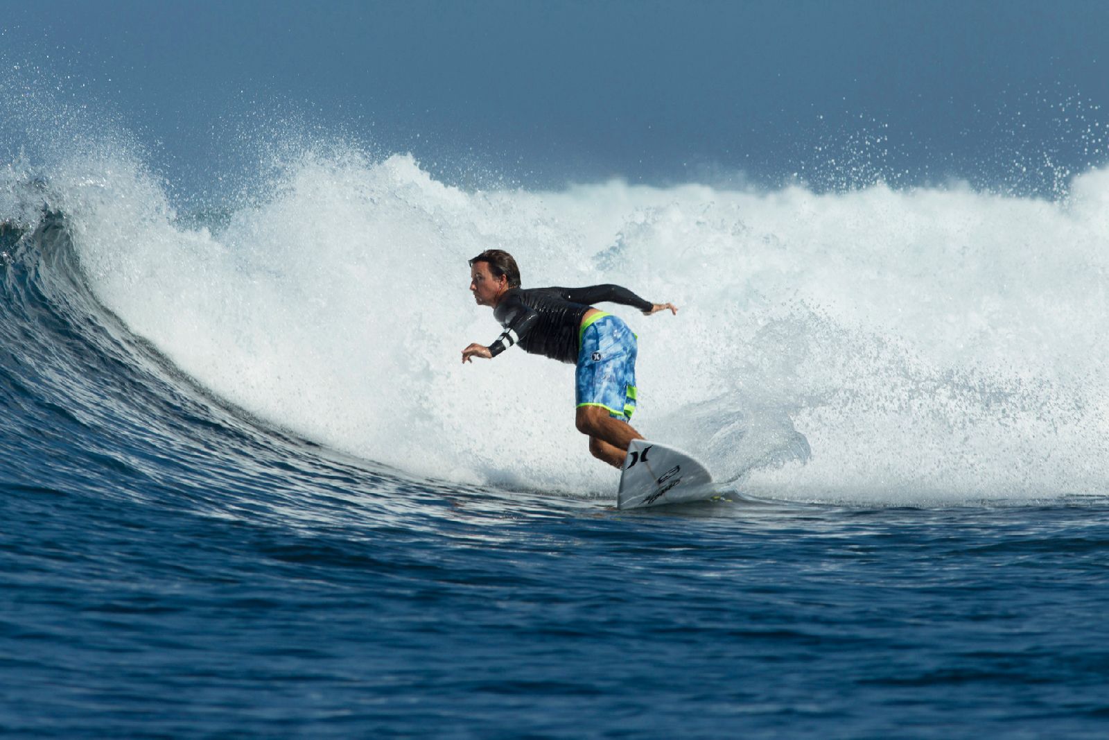 Surfing near the Four Seasons Bali at Jimbaran Bay
