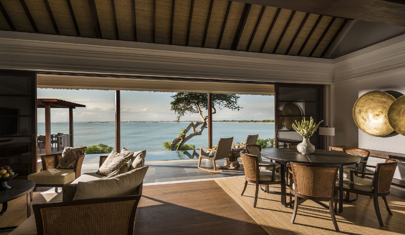 Ocean views at the Four Seasons Bali at Jimbaran Bay