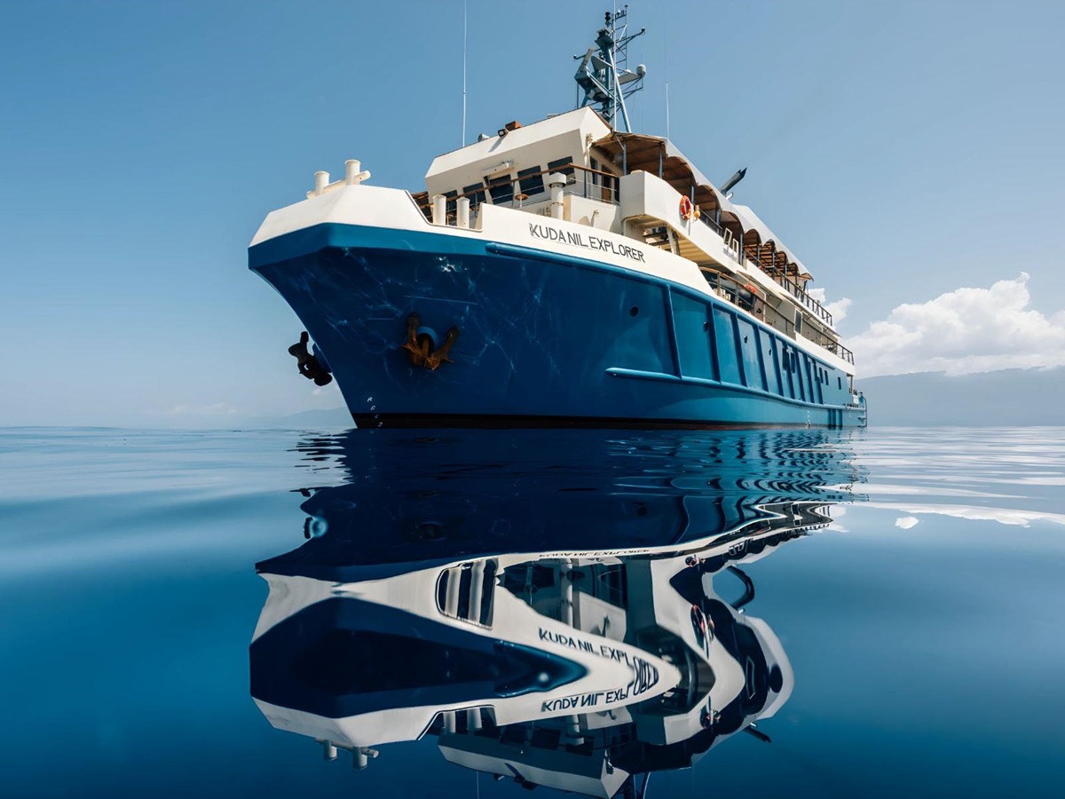 Facade of the Kudanil Explorer in Indonesia
