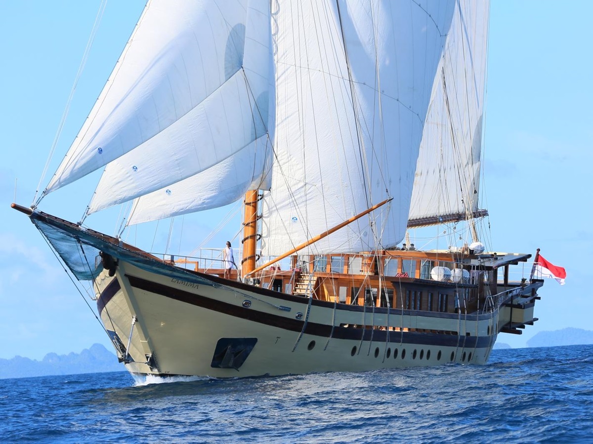 Exterior of Lamima up close in Indonesia