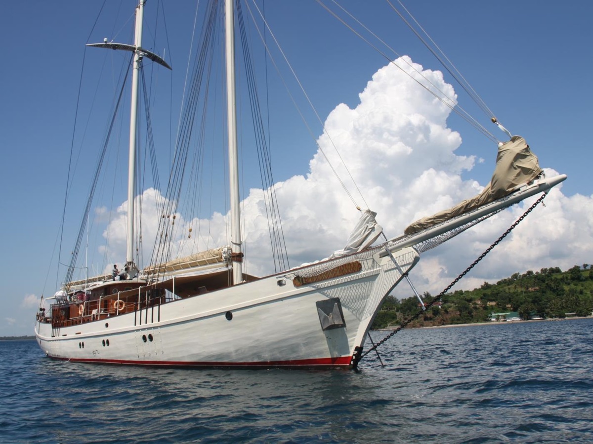 Close up exterior on Mutiara Laut