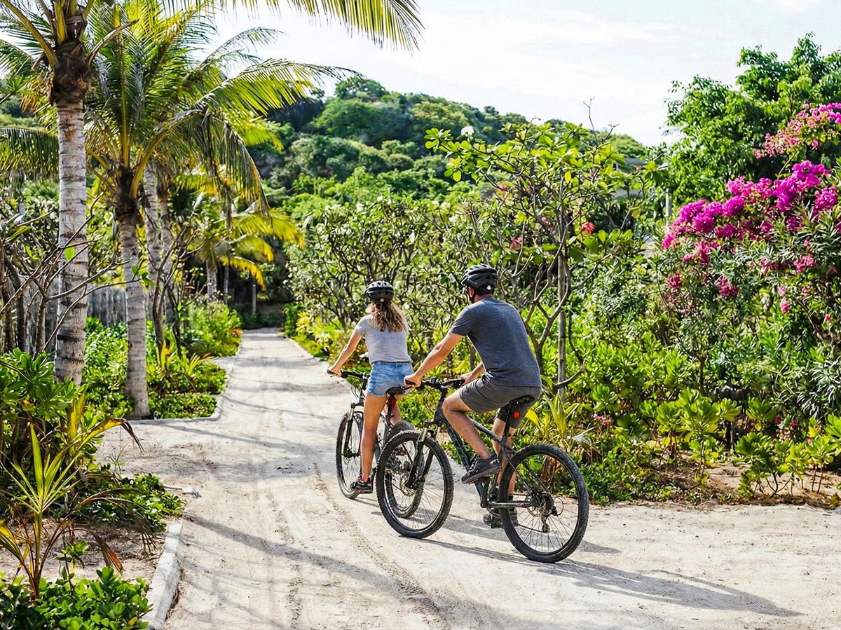 Cycling at NIHI Rote in Indonesia