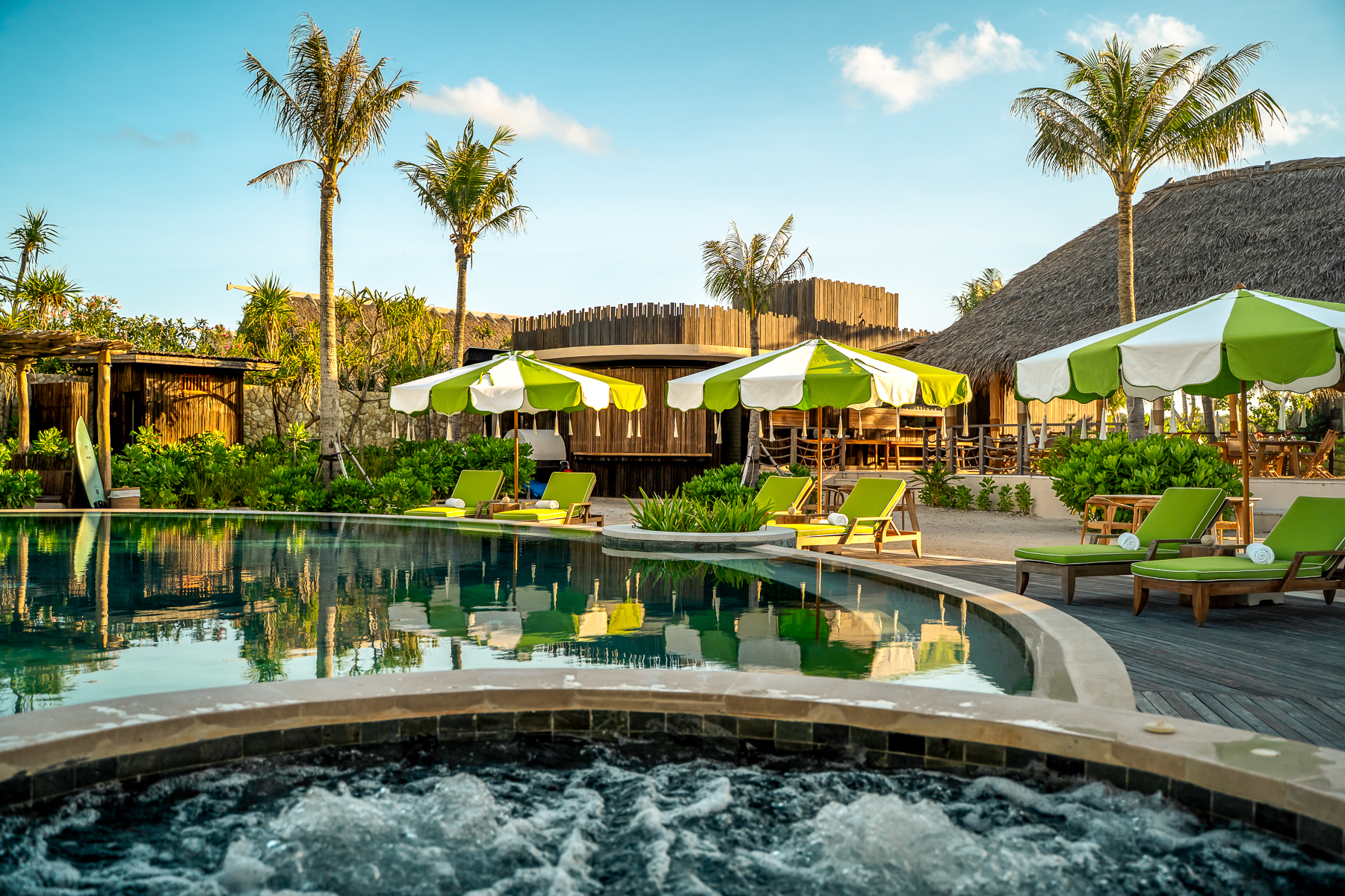 Swimming pool at NIHI Rote in Indonesia