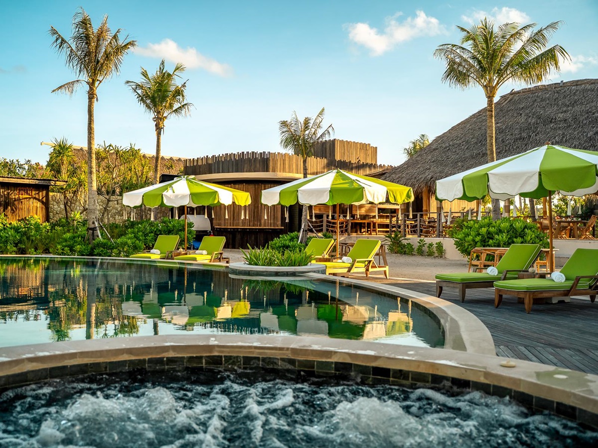 Swimming pool at NIHI Rote in Indonesia