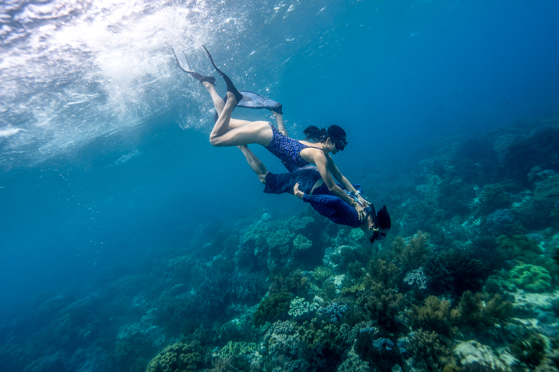 Snorkelling at NIHI Rote in Indonesia