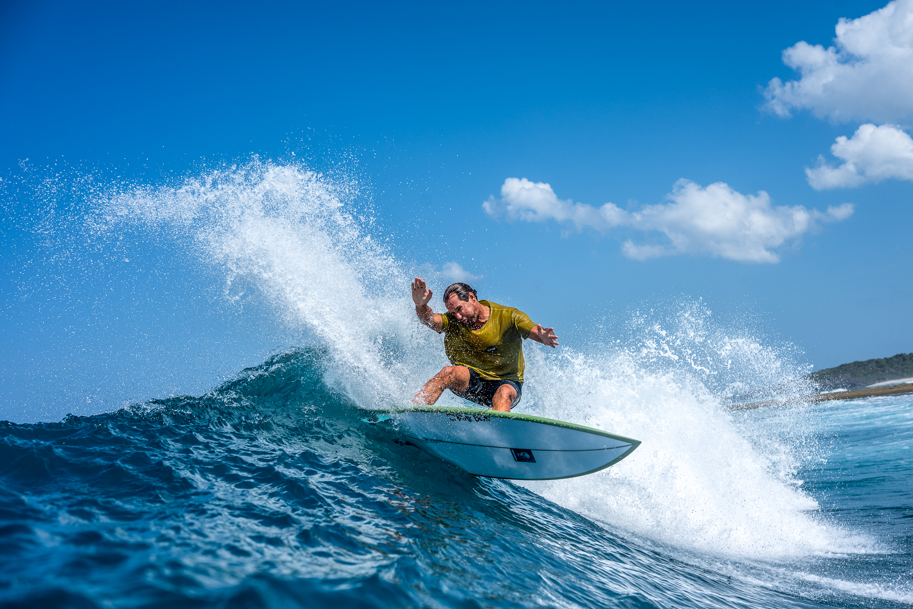 Surfing at NIHI Rote in Indonesia