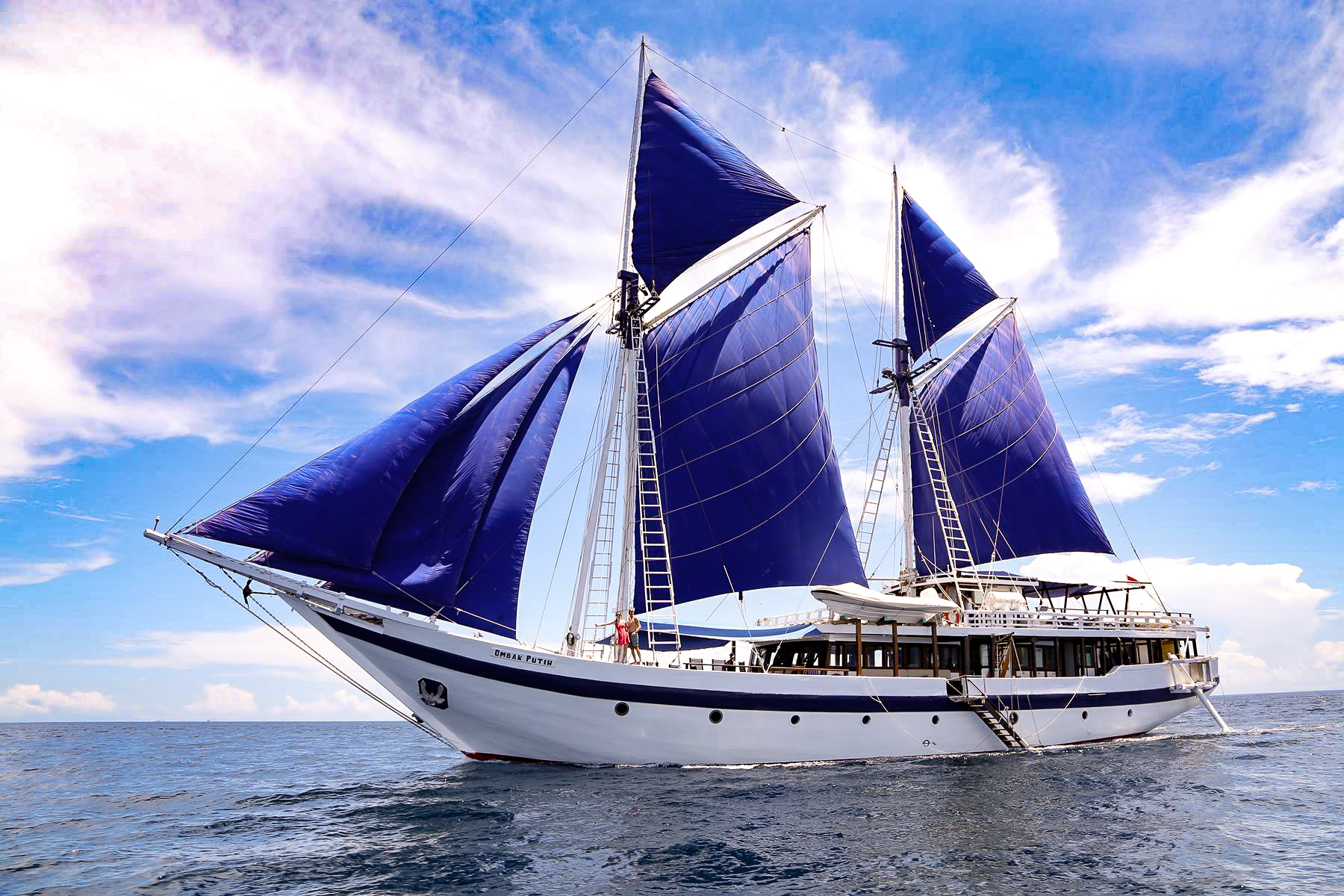 Exterior view of Ombak Putih in Indonesia