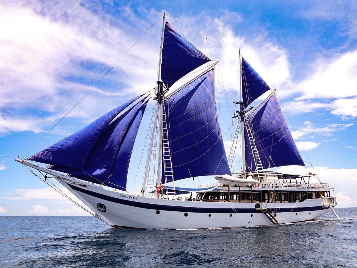 Exterior view of Ombak Putih in Indonesia
