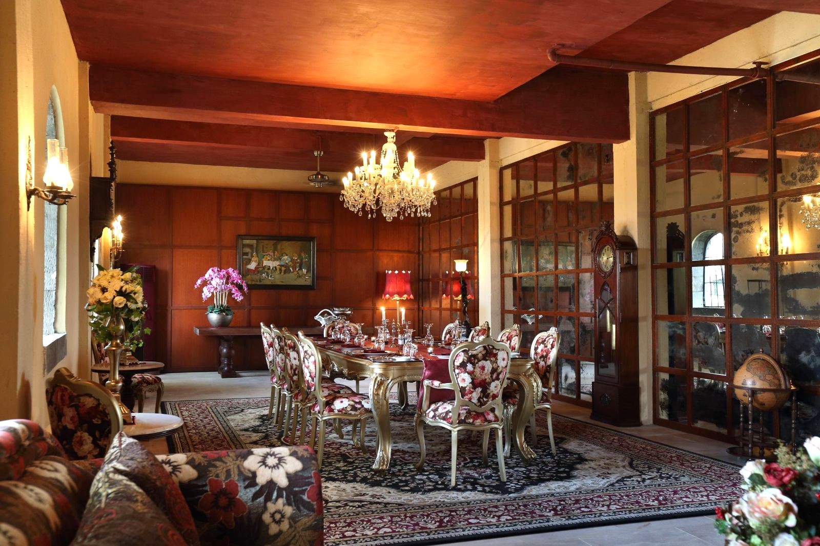 The Kastil restaurant at Plataran Borobudur Resort & Spa in Java, Indonesia